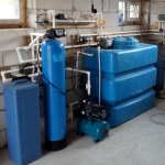 Система удаления радона и умягчения воды объект - поселок  Лесной остров