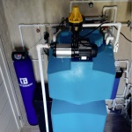 п. Красное поле, система удаления радона и умягчения воды