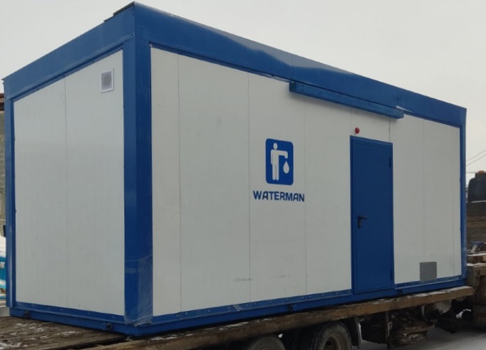 Станция очистки воды в блочно-модульном исполнении для посёлка Усть-Нем