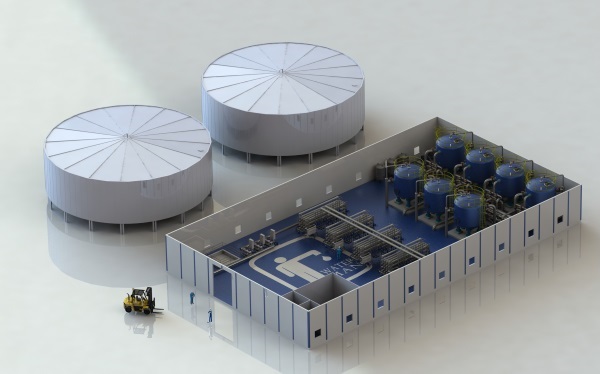 Станция очистки воды от радона и природных радионуклидов Станция очистки воды от радона и природных радионуклидов