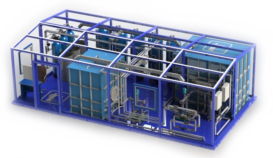 Блочная станция очистки воды Waterman Блочная станция очистки воды Waterman